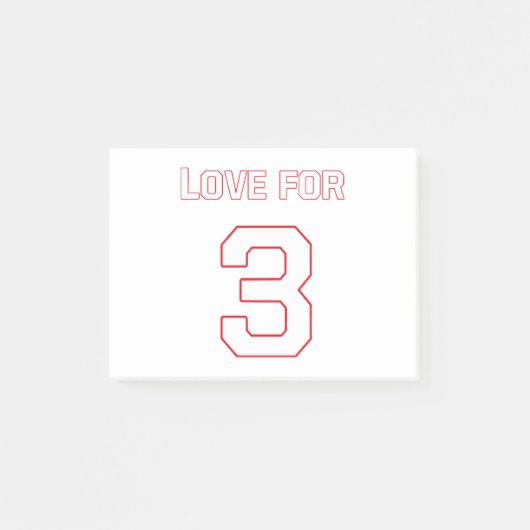 POST-IT® AMOUR POUR 3 (Devant)