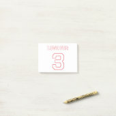 POST-IT® AMOUR POUR 3 (Sur un bureau)