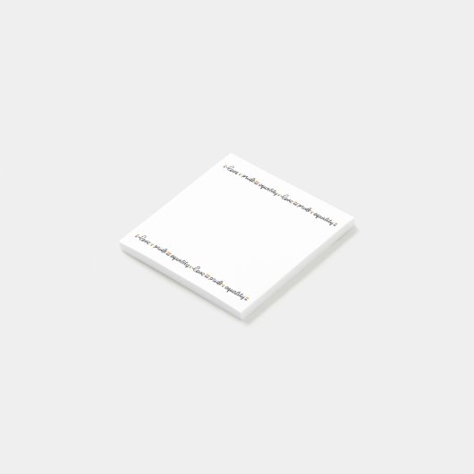 Post-it® Amour Pride Égalité (Incliné)