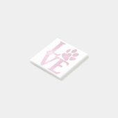 Post-it® Amour Rose Clair Classique (Incliné)