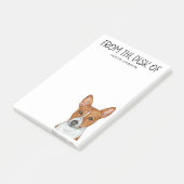 Post-it® Amoureux de Basenji (Incliné)