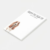 Post-it® Amoureux de Basset Hound (Incliné)
