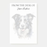 Amoureux de Border Collie Chien Monogrammé