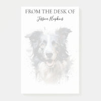Amoureux de Border Collie Chien Monogrammé