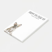 Post-it® Amoureux de Bouledogue Français (Incliné)