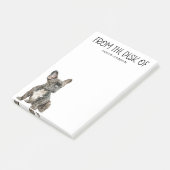 Post-it® Amoureux de Bouledogue Français (Incliné)