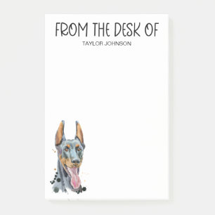 Post-it® Amoureux de Doberman Pinscher
