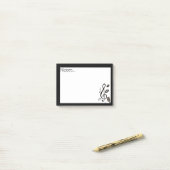 Post-it® Amoureux de la musique (Sur un bureau)