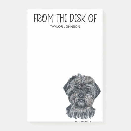 Post-it® Amoureux de l'Affenpinscher (Devant)