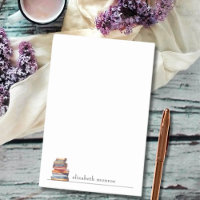 Amoureux de livres minimalistes personnalisés