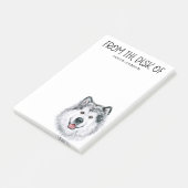 Post-it® Amoureux de Malamute (Incliné)