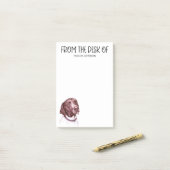 Post-it® Amoureux de Pointer (Sur un bureau)