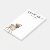 Post-it® Amoureux de Pug (Incliné)