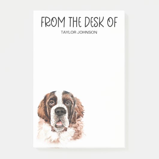 Post-it® Amoureux de Saint-Bernard (Devant)