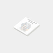 Post-it® Amoureux de Teckel Monogrammé Chien (Incliné)