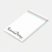 Post-it® Amoureux des chats le Caturday (Incliné)
