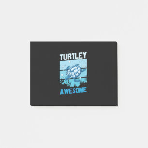 Post-it® Amoureux des tortues Totalement génial