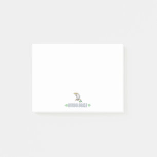 Post-it® Amoureux drôle de la Perruche Cockatiel
