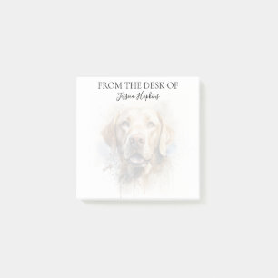 Post-it® Amoureux du Labrador Retriever Chien Monogrammé