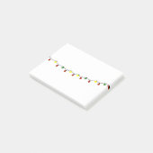 Post-it® Ampoules de Noël (Incliné)