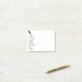 Post-it® Amusant Je suis actuellement hors du bureau (Sur un bureau)