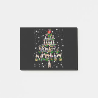 Post-it® Amusant Whippet Noël Arbre Ornament Décor cadeau