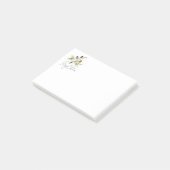 Post-it® Amusants Noël Pickadee Oiseau Nature Faune Art (Incliné)