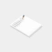 Post-it® Amusants Nous Manquerons Vous Citer Mème Humour (Incliné)