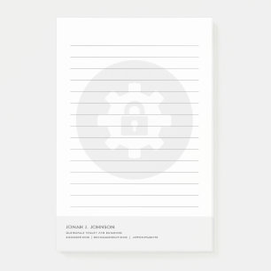 Post-it® Analyste de la sécurité du réseau Style minimal