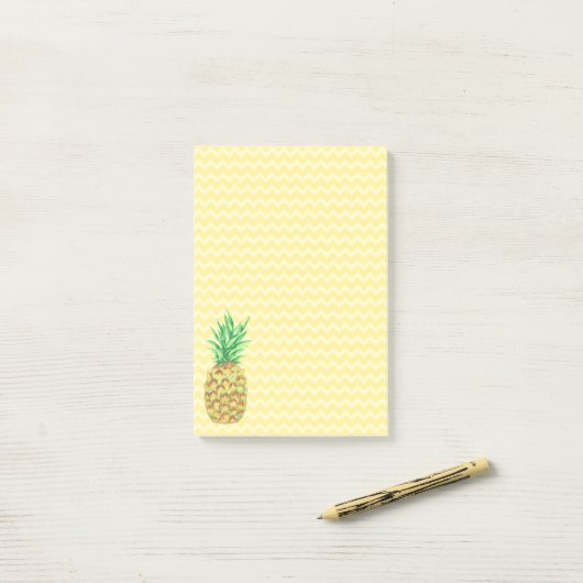 Post-it® Ananas (Sur un bureau)
