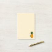 Post-it® Ananas - Collection de Fruits - (Sur un bureau)