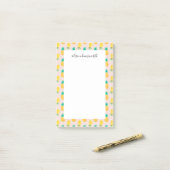 Post-it® Ananas d'été personnalisé (Sur un bureau)