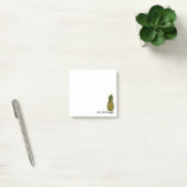 Post-it® Ananas mignon d'art d'aquarelle (Bureau)