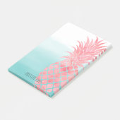 Post-it® Ananas rose Aqua Ombre (Incliné)