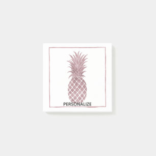 Post-it® Ananas rose d'or