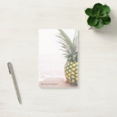 Post-it® Ananas tropical avec le nom (Bureau)