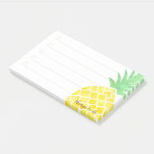 Post-it® Ananas tropical d'aquarelle mignonne pour faire la (Incliné)