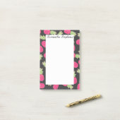 Post-it® Ananas tropicaux aux fraises d'été (Sur un bureau)