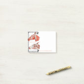 Post-it® "Anatomie vétérinaire d'une tête de cheval " (Sur un bureau)