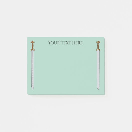 Post-it® Ancienne épée celtique (Devant)