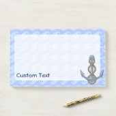 Post-it® Ancre avec corde (Sur un bureau)
