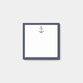Post-it® Ancre bleue marine (Devant)