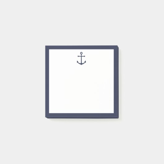 Post-it® Ancre bleue marine (Devant)