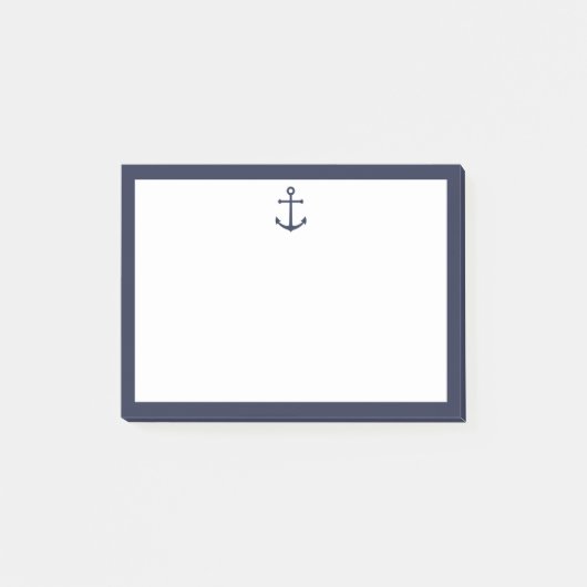 Post-it® Ancre bleue marine (Devant)