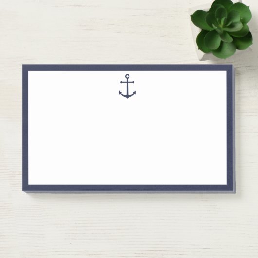 Post-it® Ancre bleue marine (Bureau)