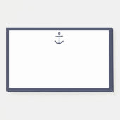 Post-it® Ancre bleue marine (Devant)