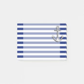 Post-it® Ancre Chrome sur les impacts de Navy (Devant)