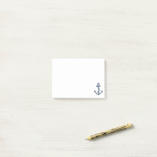 Post-it® Ancre de bleu marine (Sur un bureau)