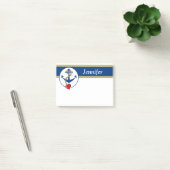 Post-it® Ancre nautique avec le coeur (Bureau)