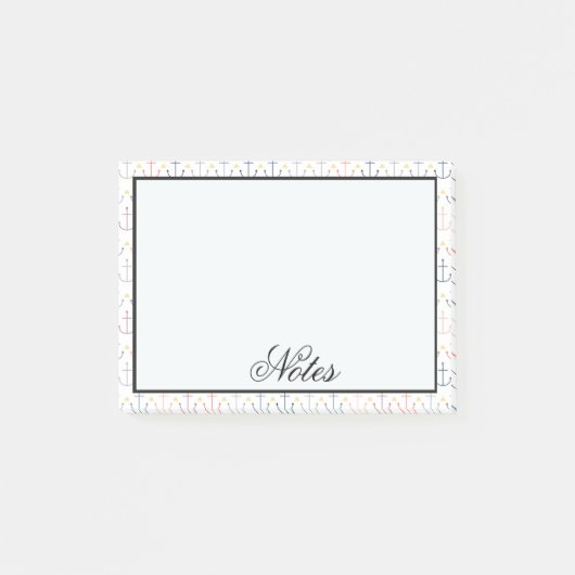 Post-it® Ancres nautiques (Devant)